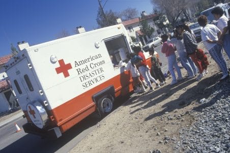 Red Cross Van-Safe Evacuation