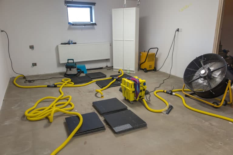 water damage apartment