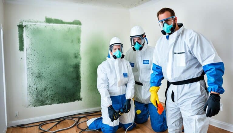 Is it safe to live in a house during mold remediation?